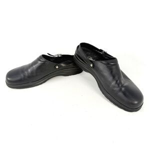 Women's Comfortique by Red Wings Loafers Clogs Shoes Size 9.5 B Black Leather